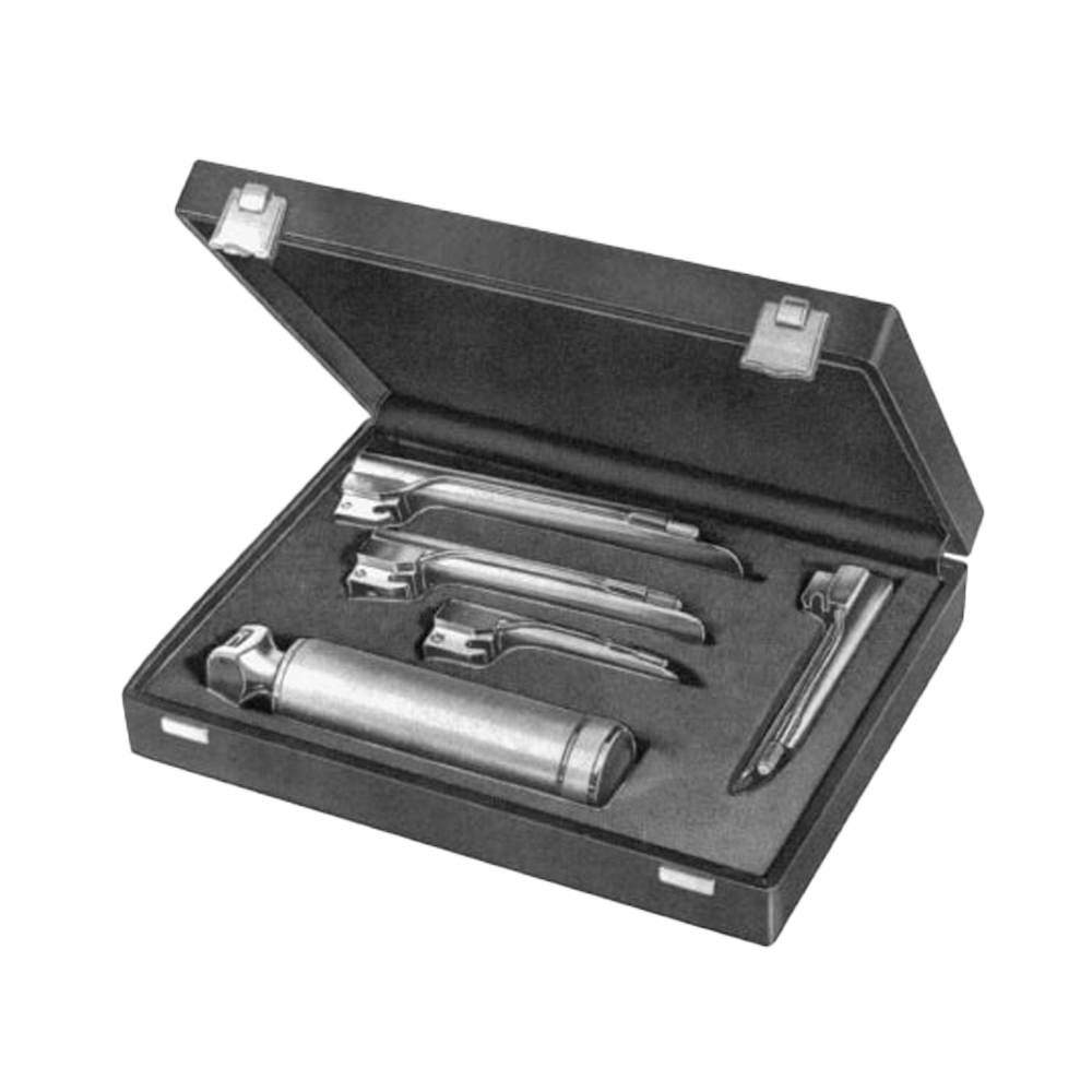 Fiber Optic Laryngoscopes Set of 5 Blades