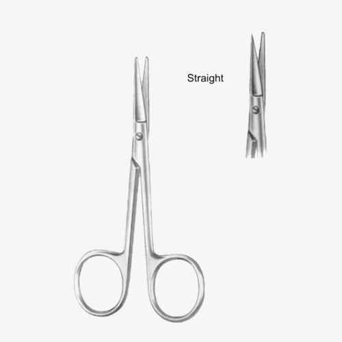 Knapp Eye and Fine Scissors Striaght 05-1558-10